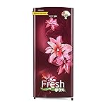 Voltas Beko, A Tata Product 183 L 2 Star Direct Cool Single Door Refrigerator (2024 Model, RDC215D/S0WSR0M0000GO, Stella Wine, With Fresh Box Technology and Chiller Zone)