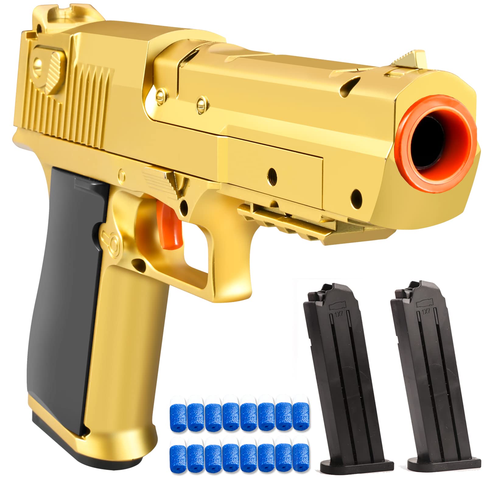 serfiman Soft Bullet Toys Foam Blasters & Guns Pistol with Foam Pellet
