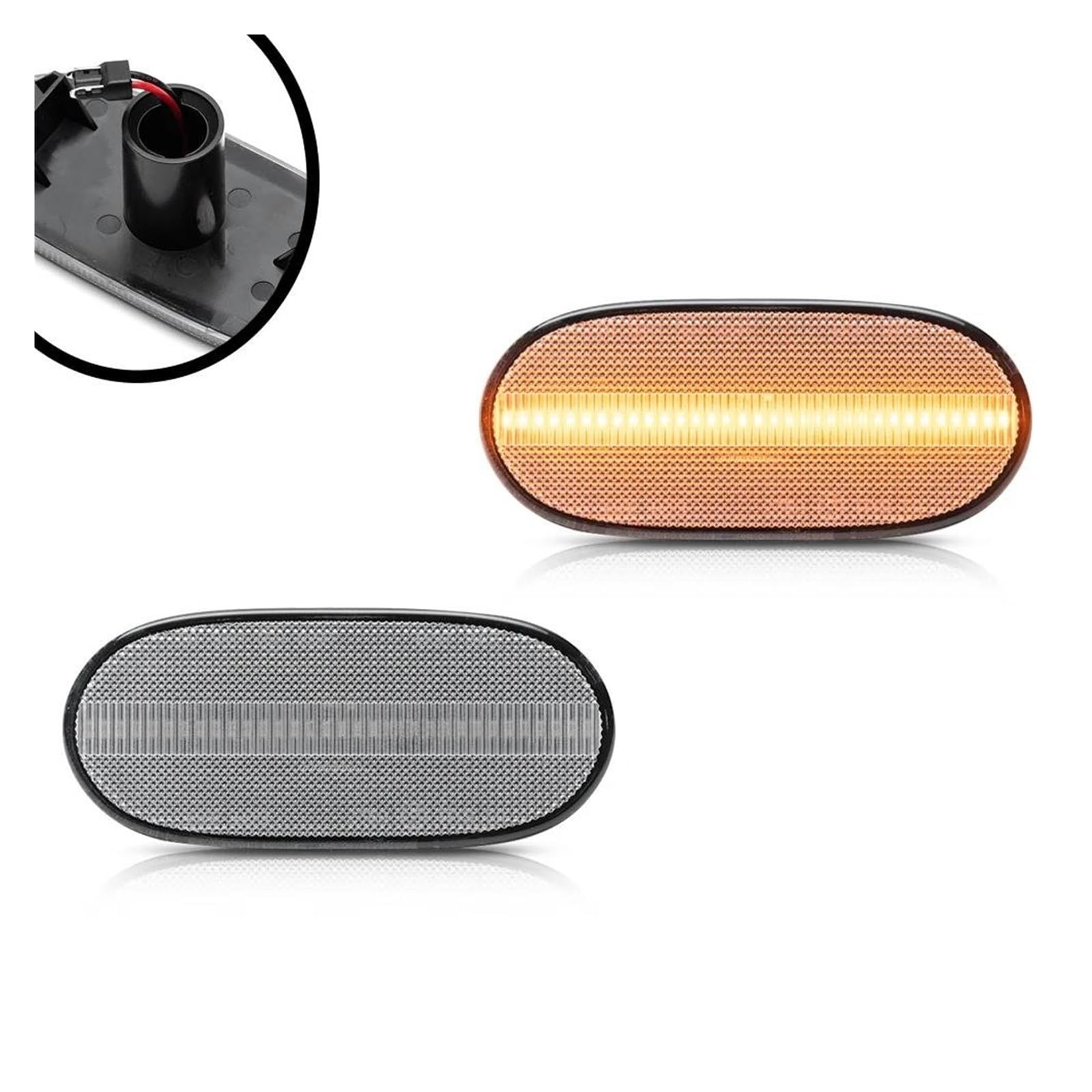 Genérico Intermitente Para VW para Crafter 2E 2F 2006-2016 lámpara LED liquidación Canbus luz posición marcadores laterales señales giro Luces Giro Indicadoras