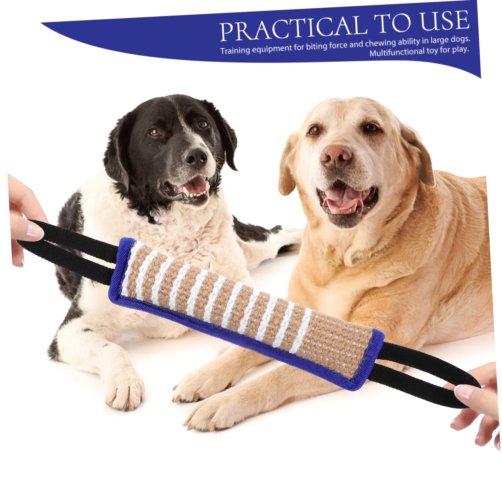Kisangel 5piezas Almohada De Jute para Perros Juguete Interactivo Resistente para Morder para Entrenamiento De Cachorros y Perros Previene El Dañado De Muebles