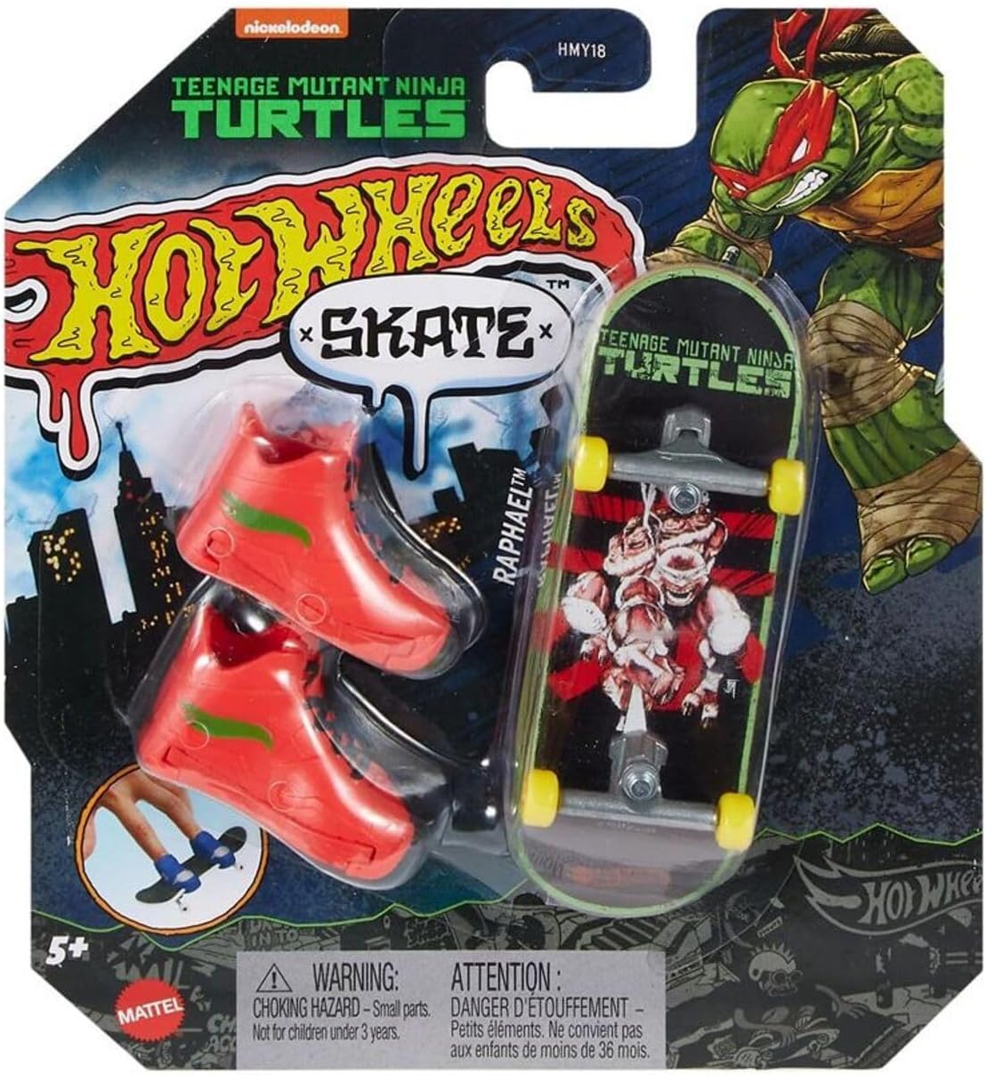 Hot Wheels Skate Teenage Mutant Ninja Turtles Raphael