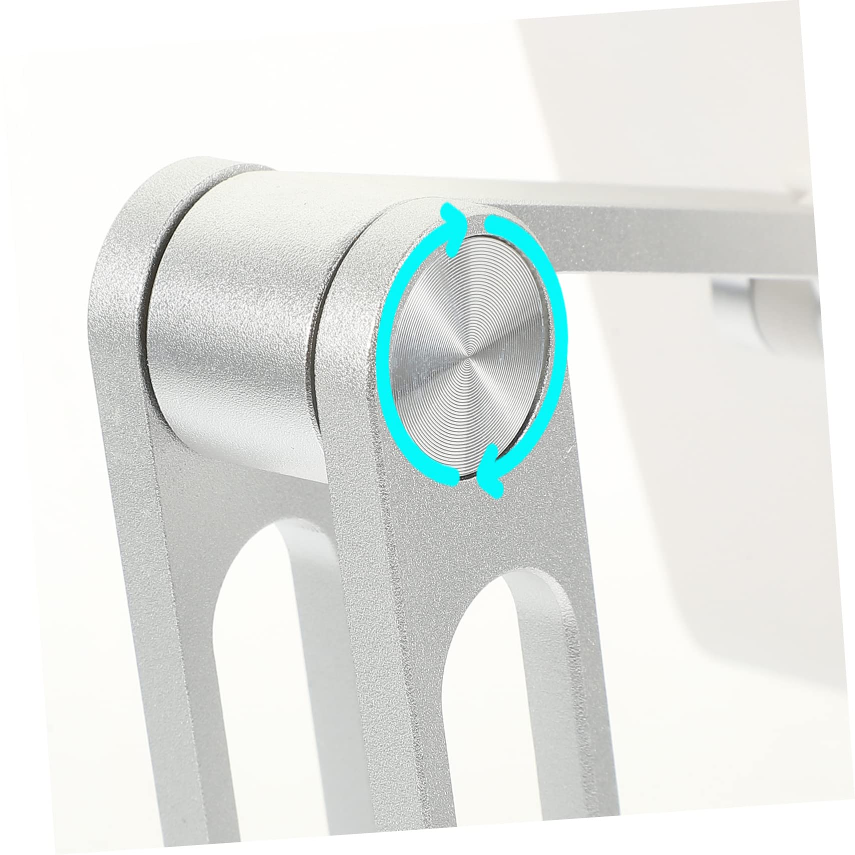 Artibetter Supporto per Telefono da Tavolo in Metallo Supporto Portatile per Cellulare Cuscinetto in Silicone Design Stabile per Smartphone Tablet ed Reader