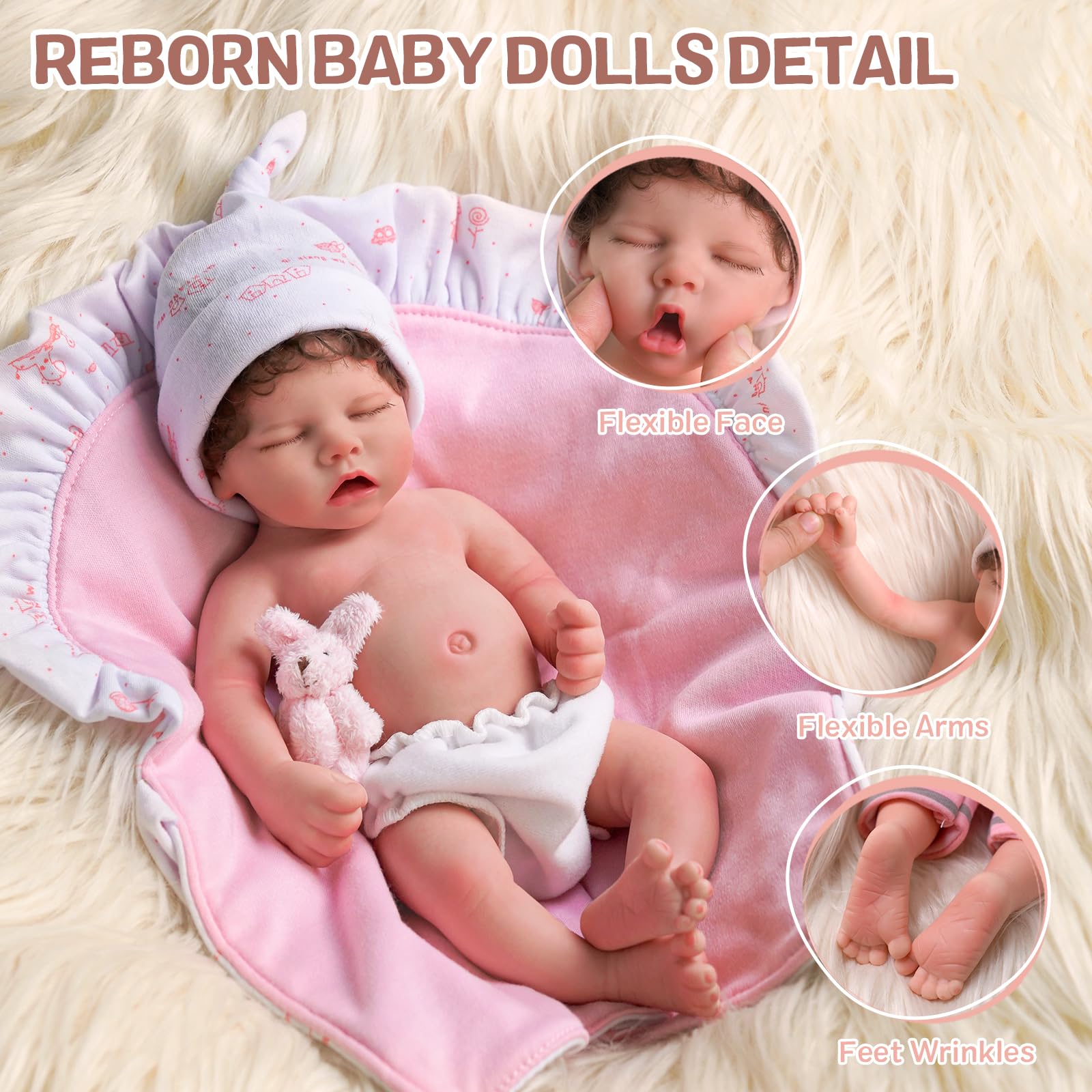 Bébé Reborn Fille - Aude | Poupée Reborn