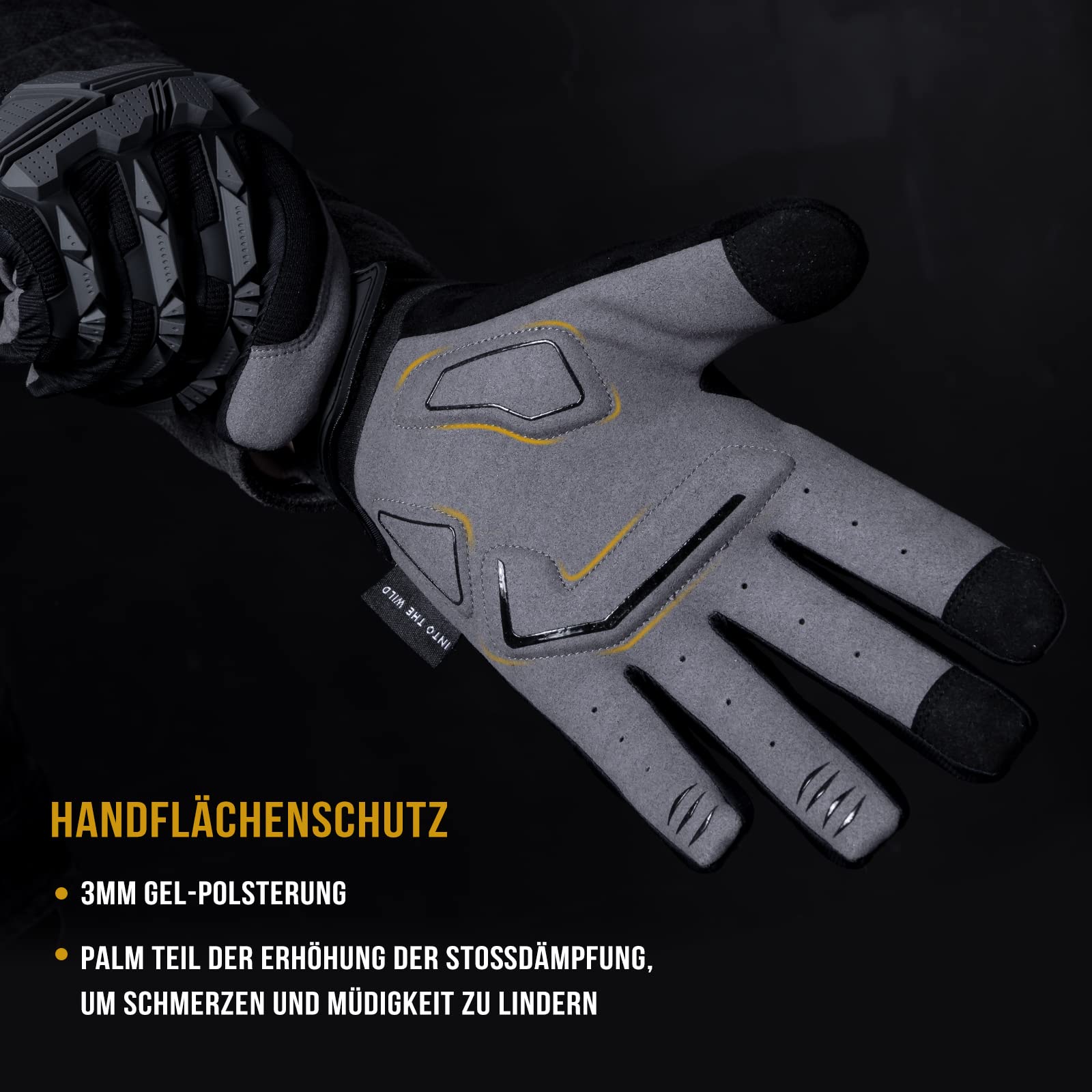 OneTigris Taktische Rękawice Militarne Dotykowe Rękawice Motocyklowe Outdoor Motocross Rękawice Wspinaczkowe dla Airsoft Paintball Wędrowanie Polowanie Kolarstwo
