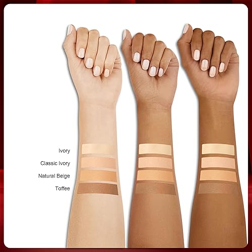 Miniatura 8 de FV Base impermeable con control de aceite, larga duración y ligera, cobertura construible, base mate para piel grasanormal, base de maquillaje