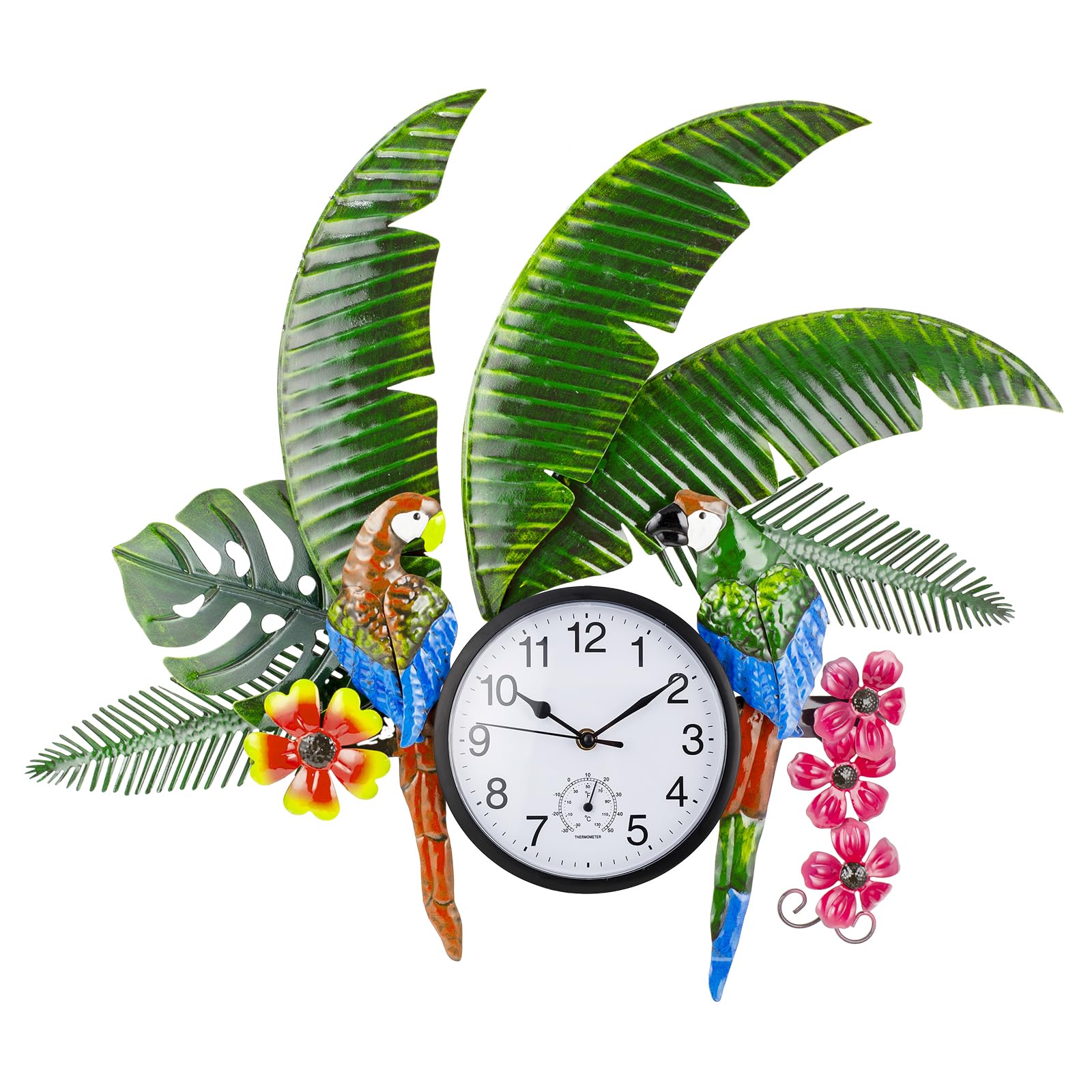 Photo 1 of HOBYLUBY Outdoor Clock and Thermometer Combo