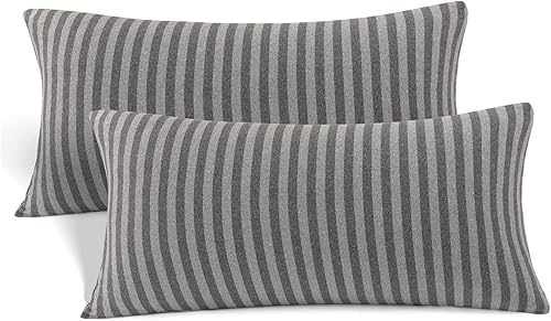 Miniatura 1 de Juego de 2 fundas de almohada pequeñas de punto Jersey Knit para viajes o niños pequeños de 12 x 16, 13 x 18 o 14 x 20 pulgadas, fundas de almohada