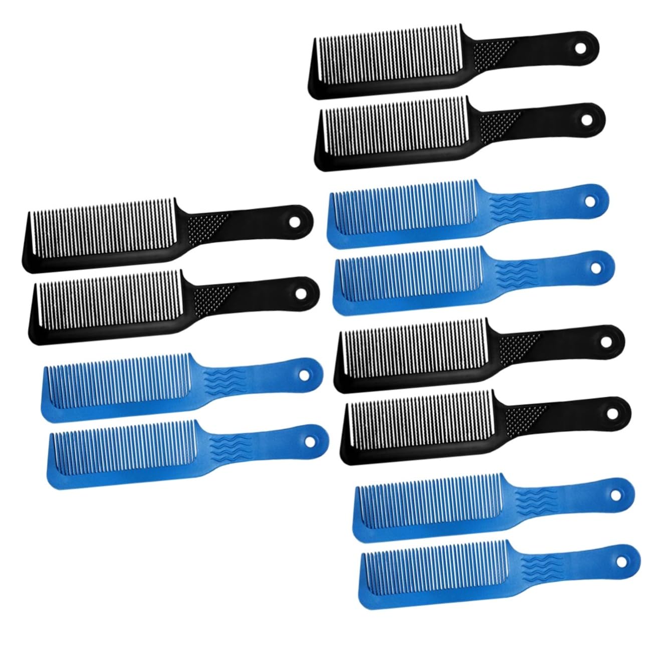 DOITOOL 12stücke Anti-statik Haarschneidekämme Aus Kunststoff Tragbare Friseurkämme Für Hause Und Barbier Stimulieren Die Kopfhaut Und Verhindern Haarverwicklungen