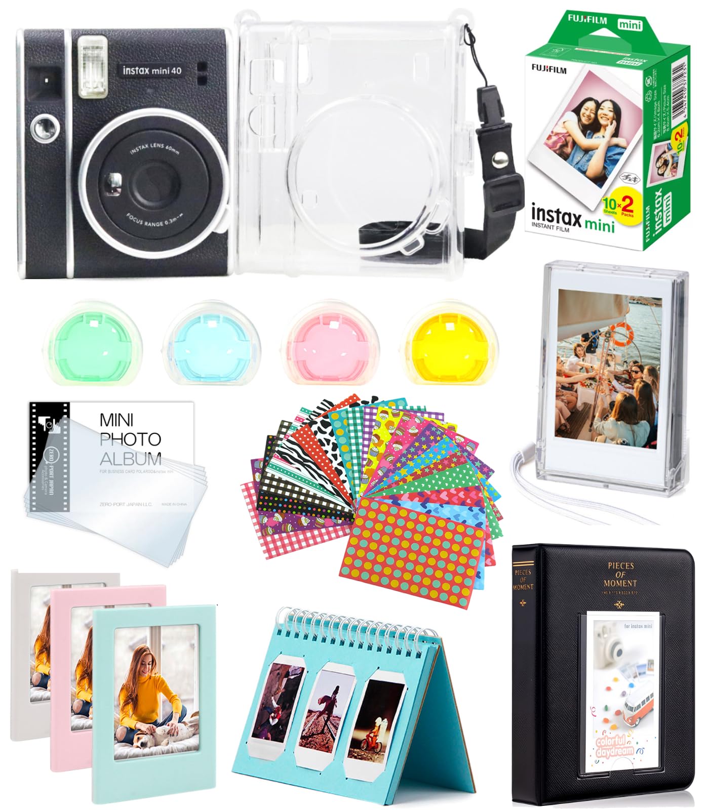 Amazon | ［セット品］ 富士フイルム チェキ instax mini40 フィルム20  