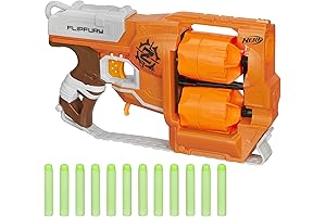 Zombie Strike FlipFury Blaster - 2 Flipping 6-Dart Drums