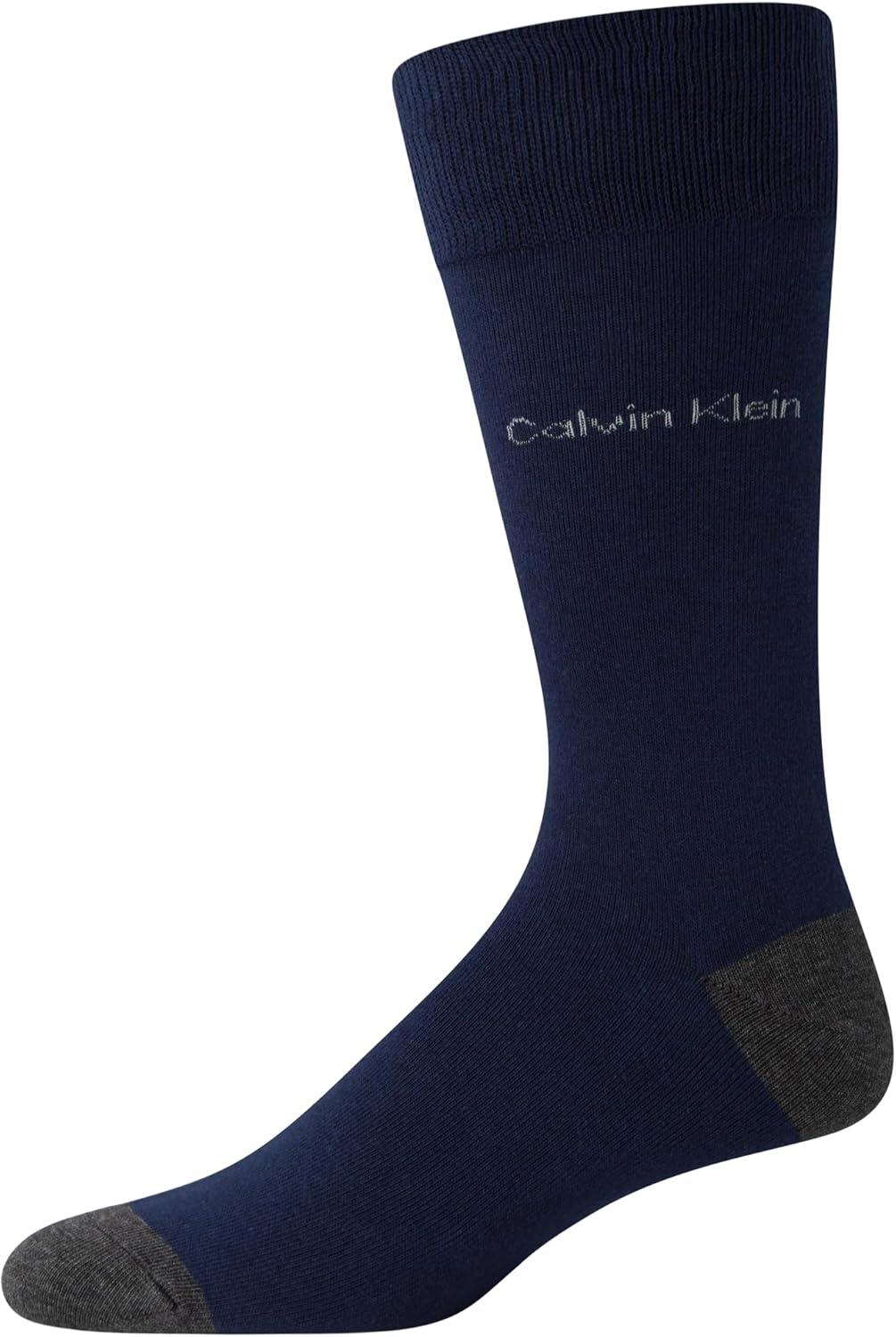Calvin Klein Mens Crew Socks - 4 Pack Soft Cotton Blend Cushioned Crew Dress Socks for Men, for Formal, Casual and Work Wear - Image 6