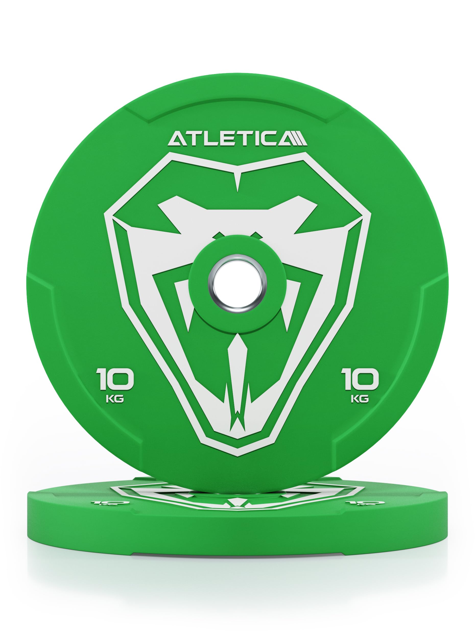 ATLETICA Animal Bumper Plates 10 kg, Par
