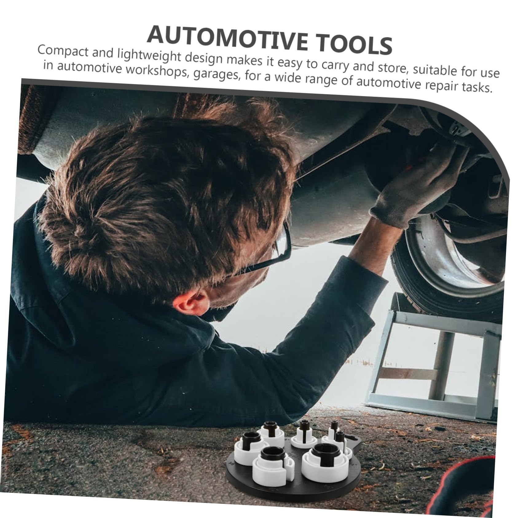 MUCKLILY 7pcs Fuel Line Disconnect Tool Set Compact and Lightweight Repair Kit for Automotive Air Conditioning Versatile Removal Tool for Mechanics and Enthusiasts Easy to Operate Reduces