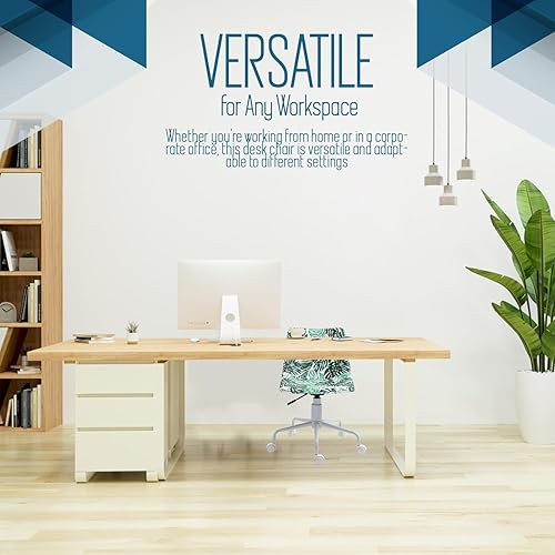 Miniatura 6 de ISL Furnishings InterSpaceLiving - Silla de escritorio con estampado (vinilo leopardonegro)