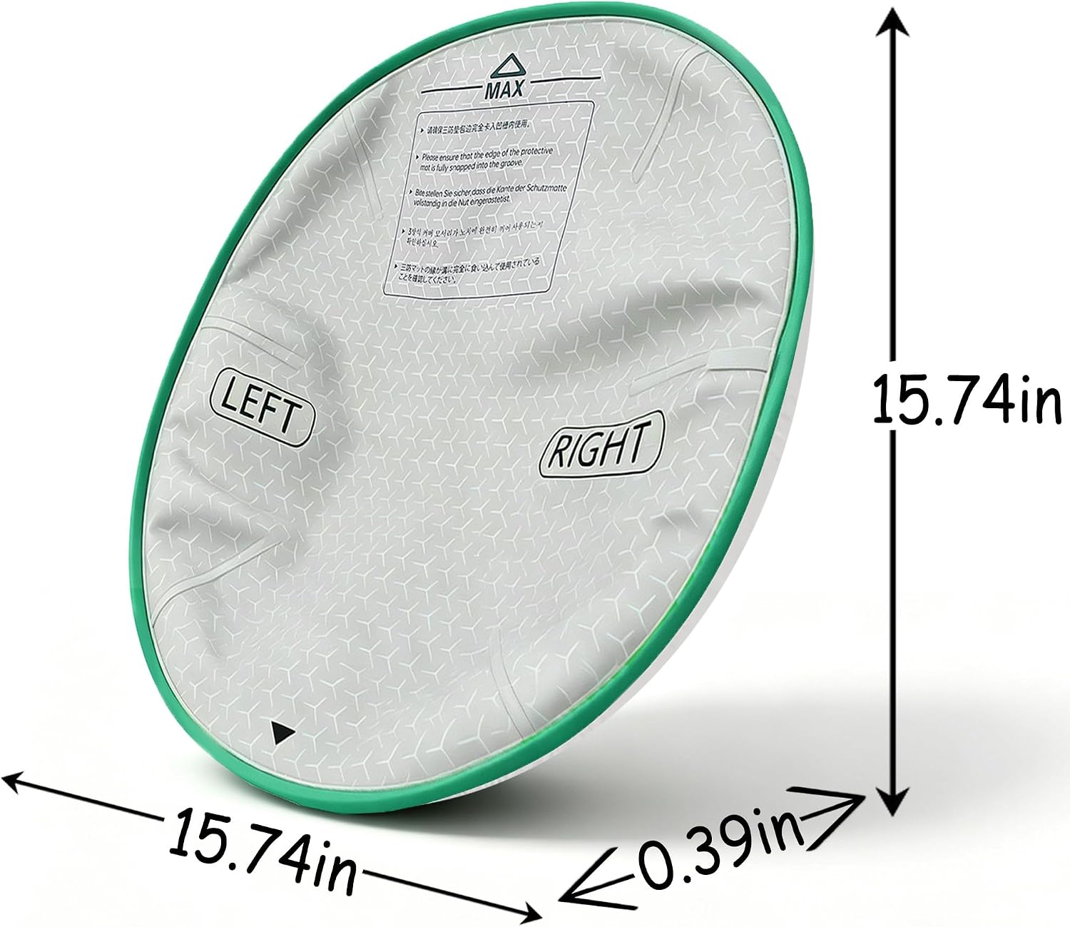 NewKe 2 Pack Cat Litter Pad for PETKIT PURAMAX 2 Automatic Clean Litter Box | 3-Proof Base Mat for PETKIT Purobot Max Pro Self-Cleaning Litter Box, Waterproof, Anti-Stick, Scratch-Resist, Removable Liner