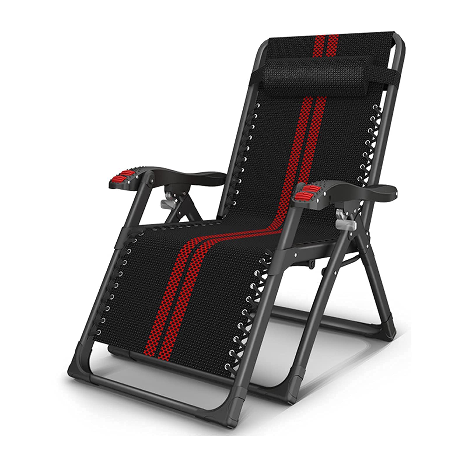 Chaise longue de jardin pliante grand confort et fauteuil de loisirs inclinable