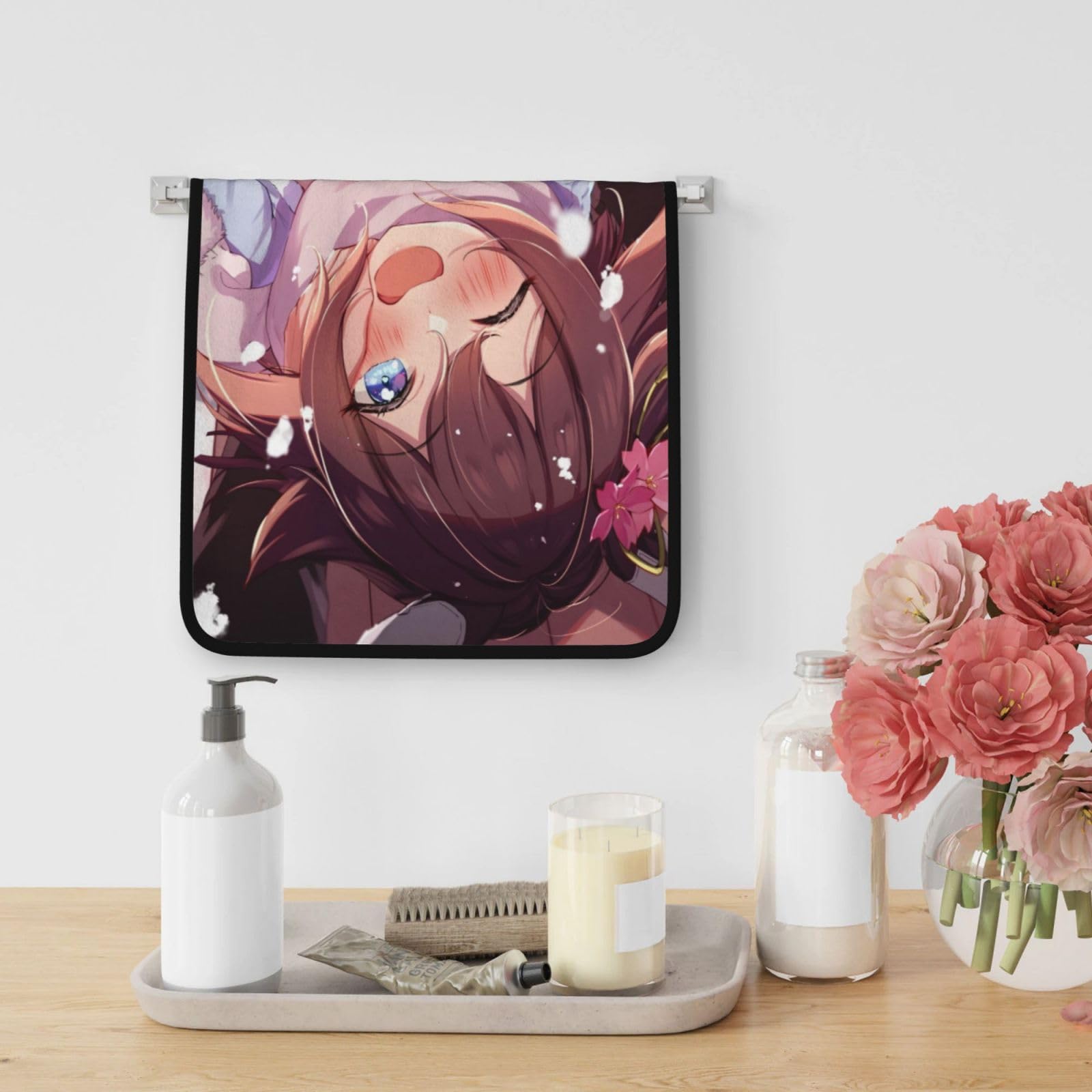 Amazon｜バスタオル ウマ娘 サクラチヨノオー お肌にやさしい フェイス