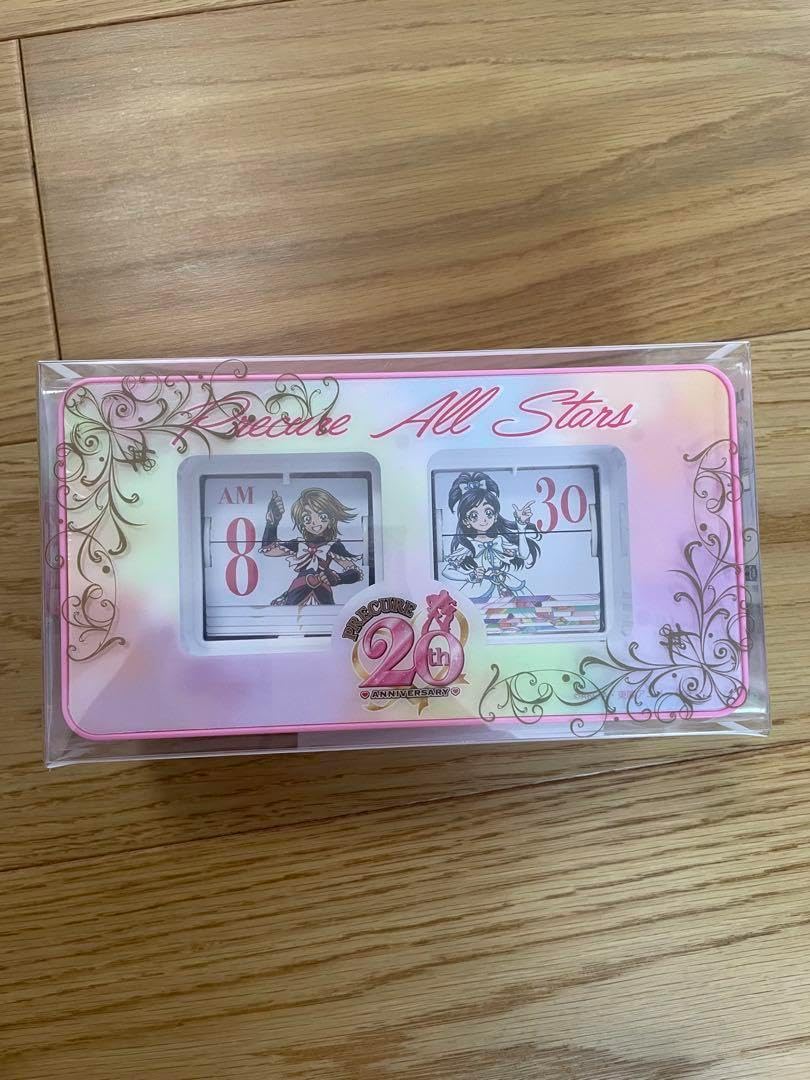 プ リ キュ ア20周年限定パタパタクロックプ リ キュ アオールスターズ