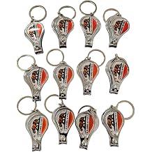 CLGIFT Set of 12 Los Angeles Souvenir Keychain, I Heart LA Keychain, I Heart Los Angeles Keychain
