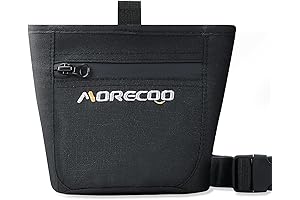 3-Way Wear MORECOO Pet Training Treat Pouch with Smart Magnetic Closure