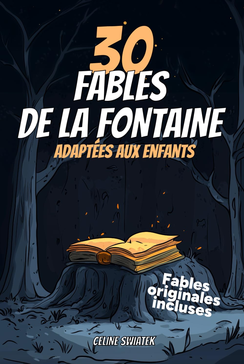 30 Fables de La Fontaine adaptées aux enfants: Illustrations pour les enfants - Fables originales incluses (French Edition)      Hardcover – November 23, 2025