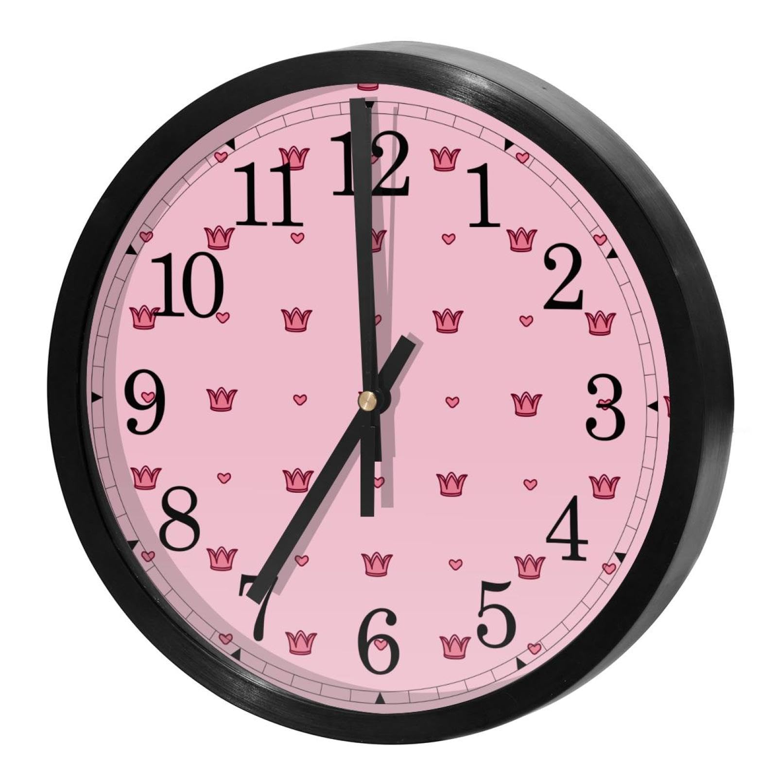 Horloge murale silencieuse à quartz pour retrouver le sommeil sans tic-tac dans la chambre