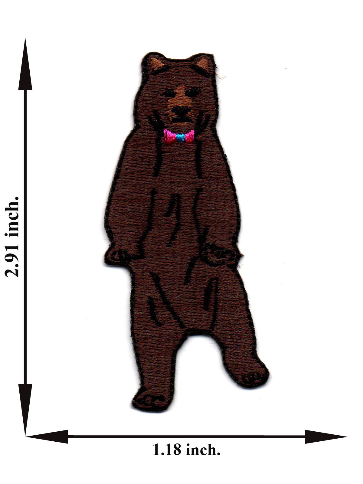 polo bear iron on patch