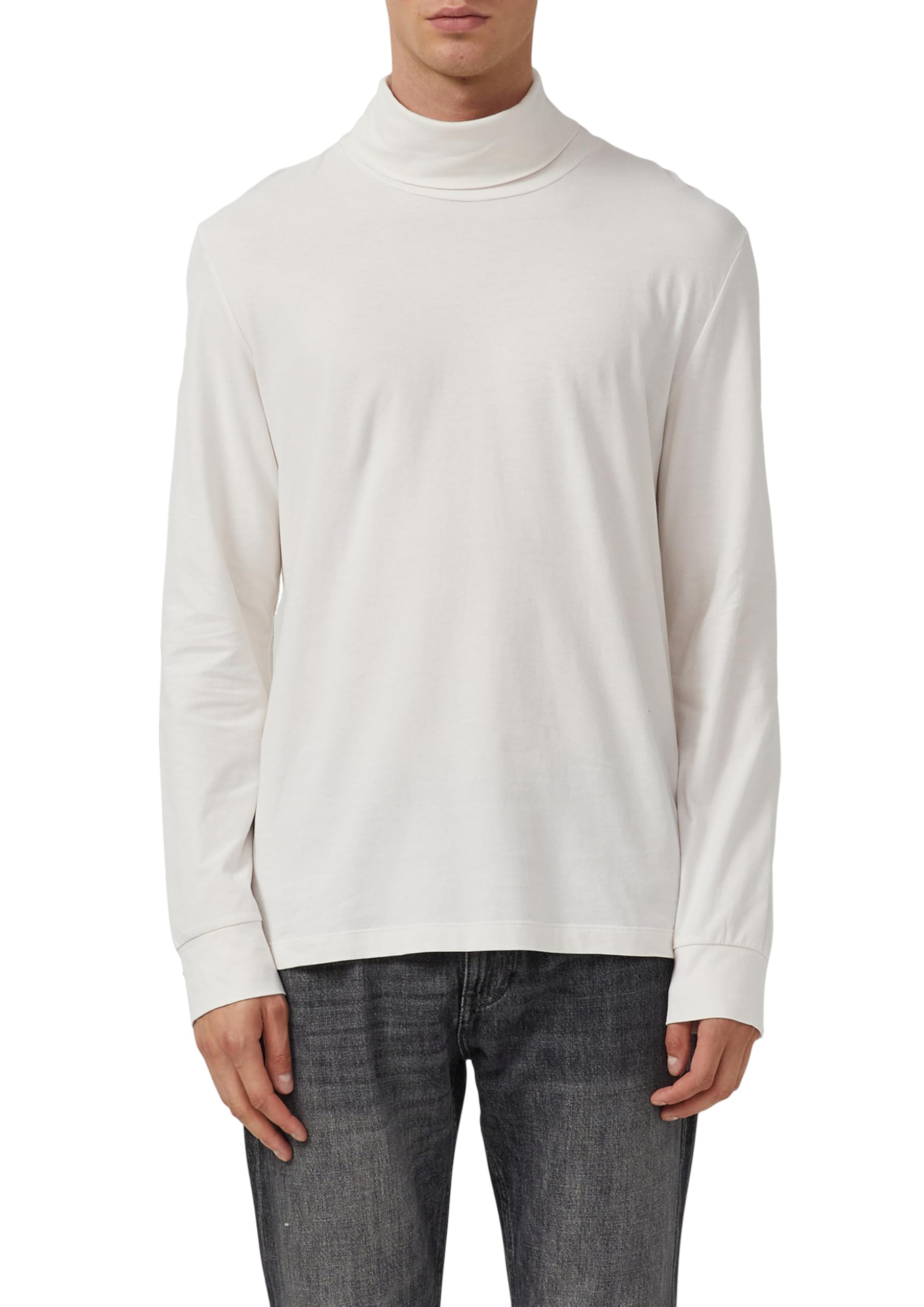 s.Oliver Weicher Longsleeve mit Rollkragen und Ärmelbündchen