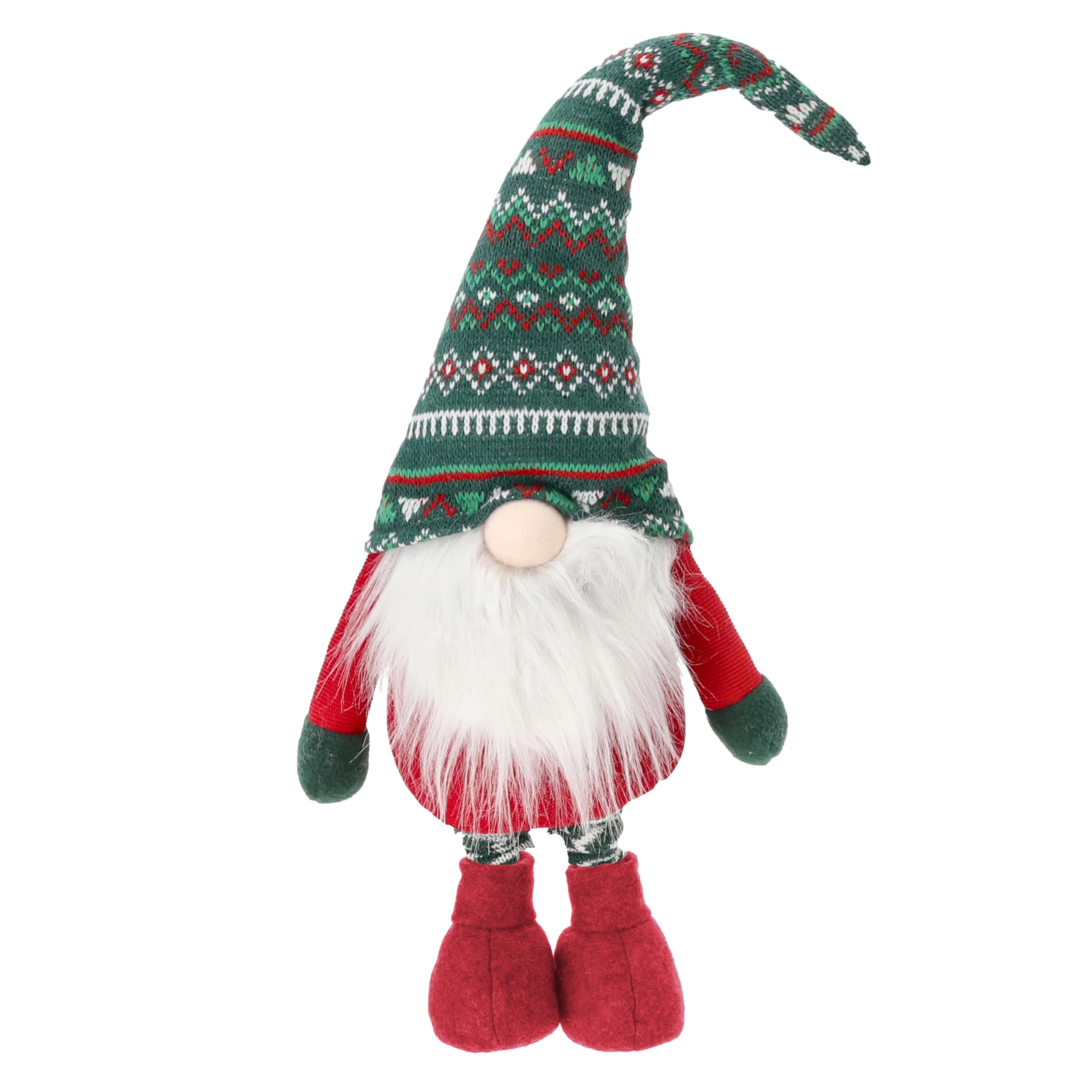 Figurine de lutin XXL - 140 cm - Pieds télescopiques - Décoration de Noël - Lutin nordique - Lutin décoratif - Figurines décoratives - Lutin de Noël homme - Gnome (homme vert)