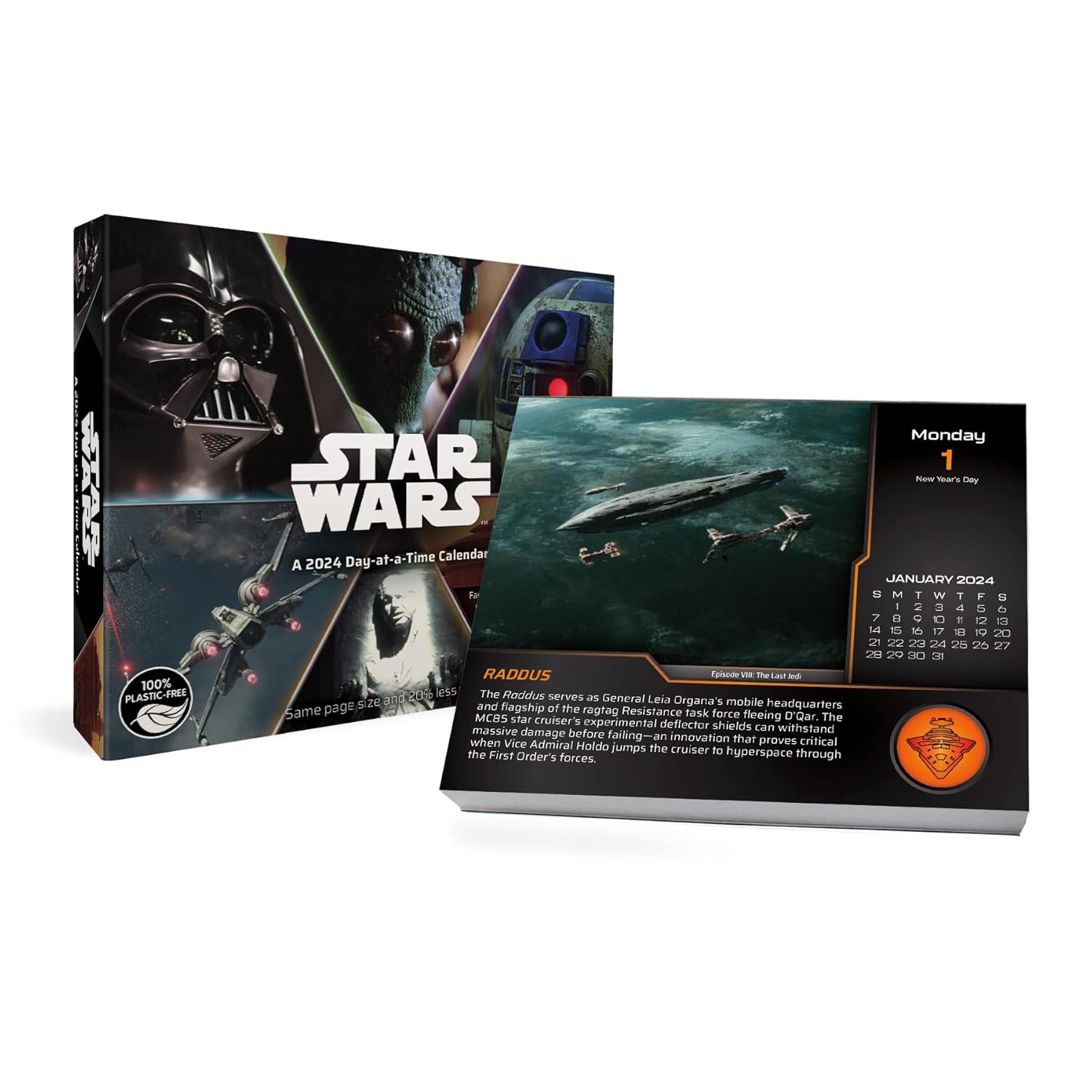 2024 Star Wars Saga DayataTime Box Calendar Trends International