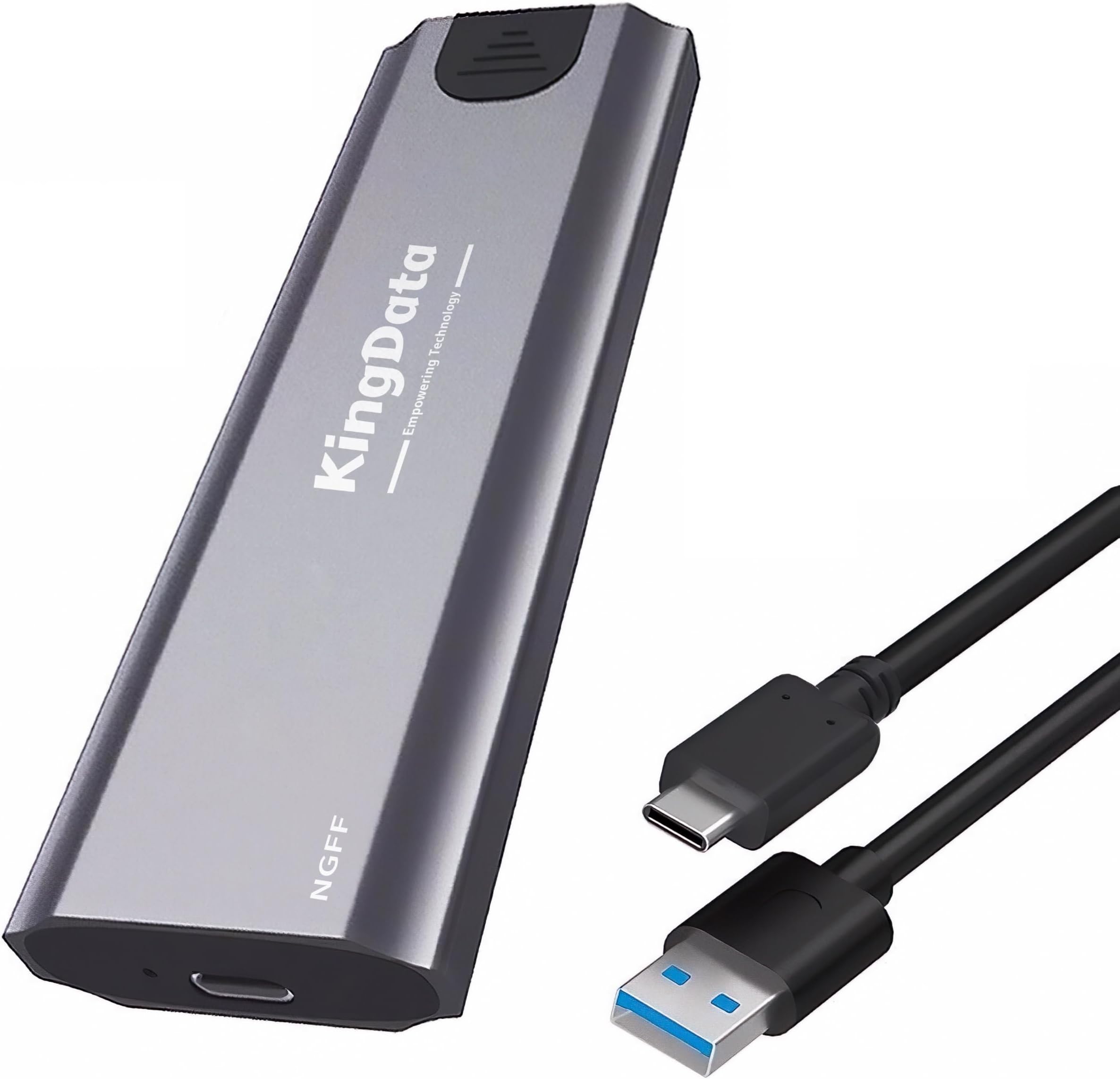 SM2NGFFMBU33,   M.2 SSD Aluminum Enclosure To USB 3.0 (5Gbps) With UASP - M.2 NGFF SATA With B Key & B+M Key - External M.2 Portable Enclosure (SM2NGFFMBU33) | EET