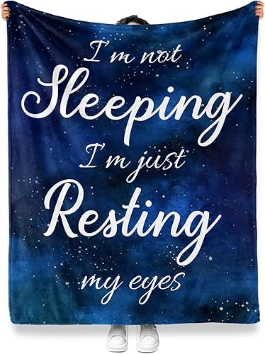 Miniatura 2 de Jekeno Manta de sherpa con estampado de galaxia y unicornio para niños y adultos, regalo de 50 x 60 pulgadas