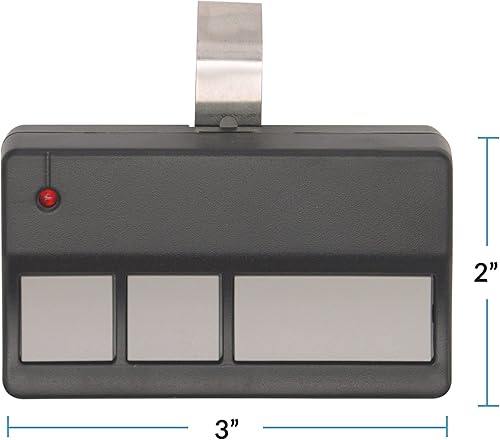 Miniatura 5 de Reemplazo remoto para puerta de garaje LiftMaster 973LM (botón de aprendizaje rojo) (paquete de 2)