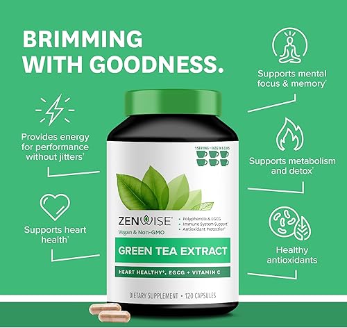 Miniatura 5 de Zenwise Health Paquete de impulso de energía y movilidad, apoyo articular + extracto de té verde, cuenta con glucosamina MSM y condroitina para un