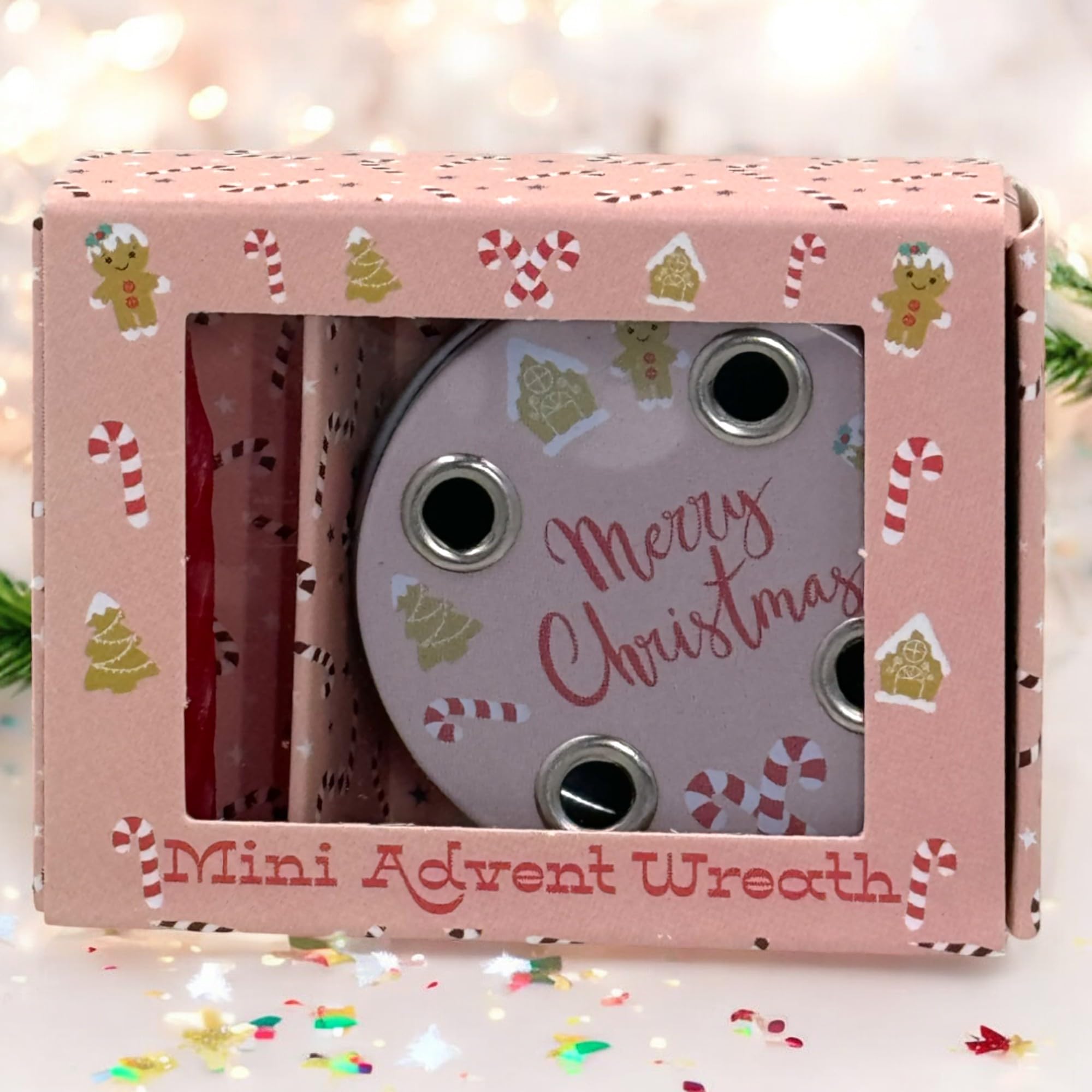 MIJOMA Lot De 4 Bougeoirs De L'Avent élégants Avec Mandrin En