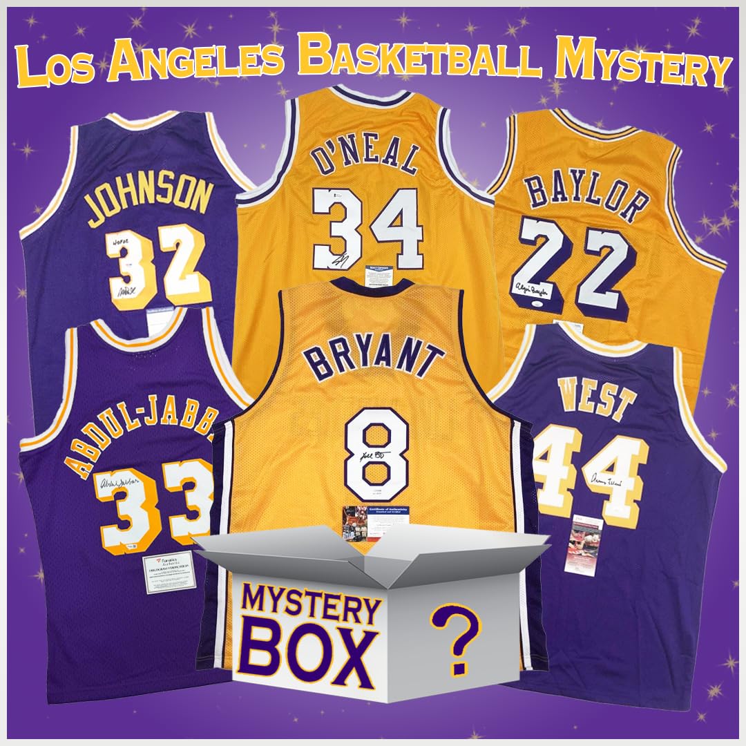 Maillot NBA All-Star Dédicacé – Mystery Box Avec COA JSA – Autographe Certifié – Collector