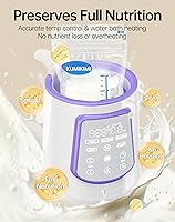 Vista 5 de Fast Bottle Warmer 12 in 1 Milk Warmer with Multiple Modes, Digital Temperature Control, 24H Warming Function, Auto Shutoff, Memory Settings DeepGray