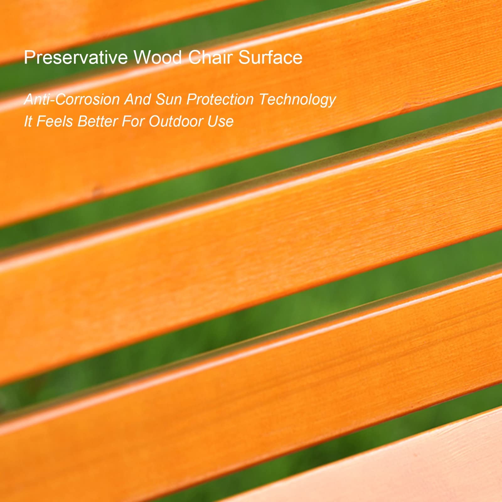 Gartenbank Mit Rückenlehne - Outdoor Bank Aus Metall & Holz Für 2-3 Personen