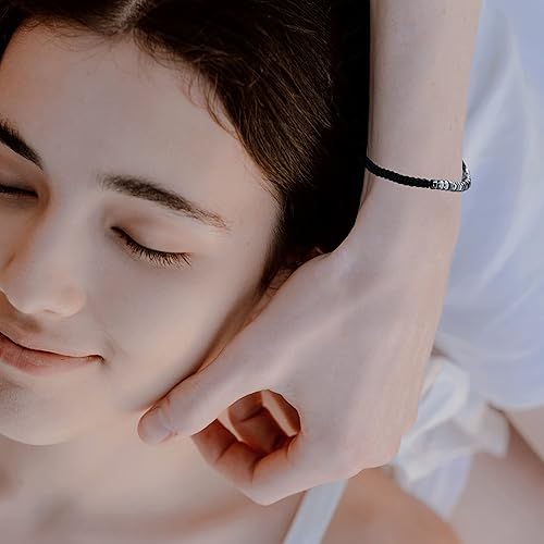 Miniatura 3 de JoycuFF Pulseras con código morse para mujer, regalo divertido para niñas, joyería inspiradora con mensaje secreto, Navidad, regalos de cumpleaños