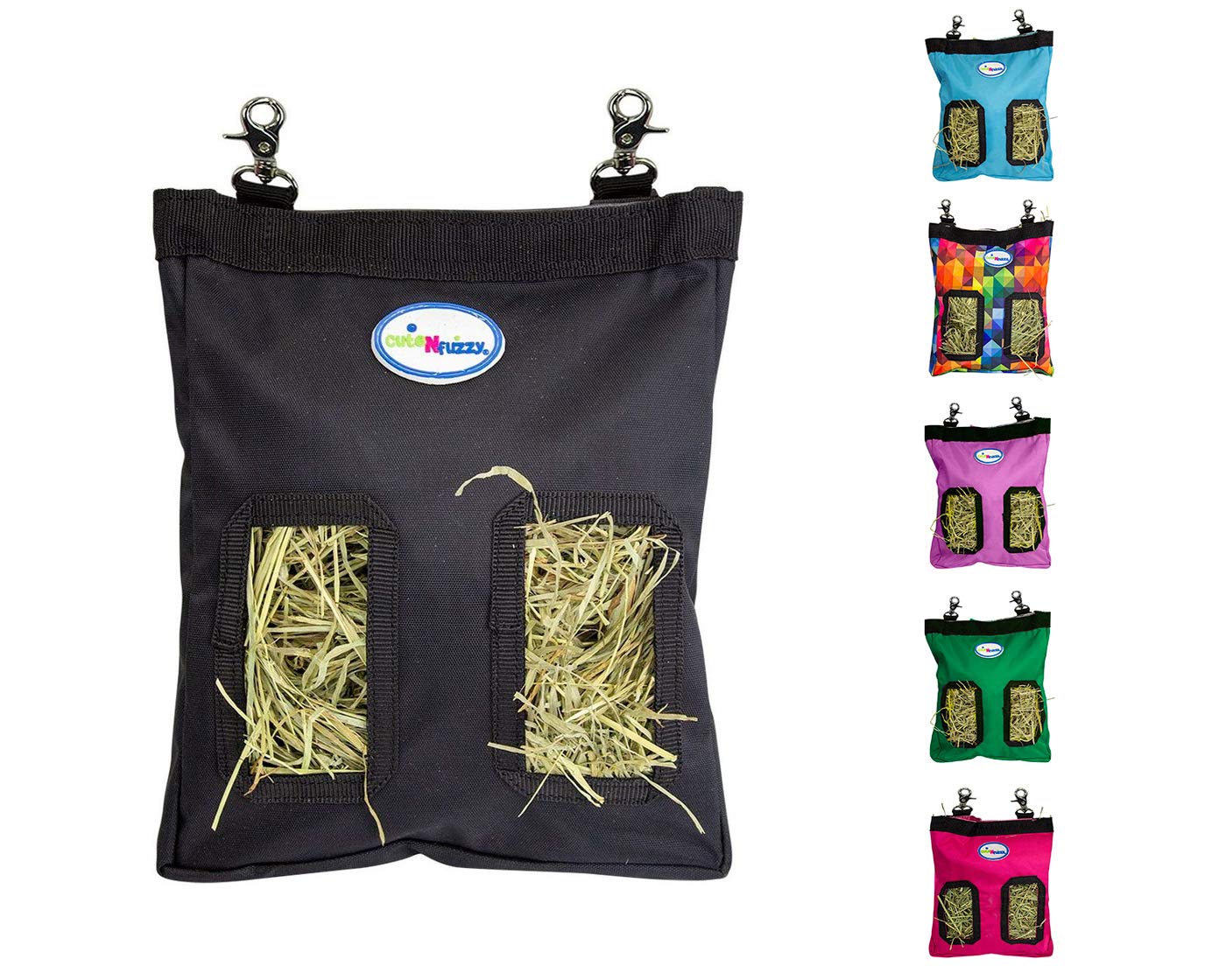 9"x11"x1.5" Small Pet Hanging Hay Bag for Guinea Pigs and Rabbits with 6 Month Warranty