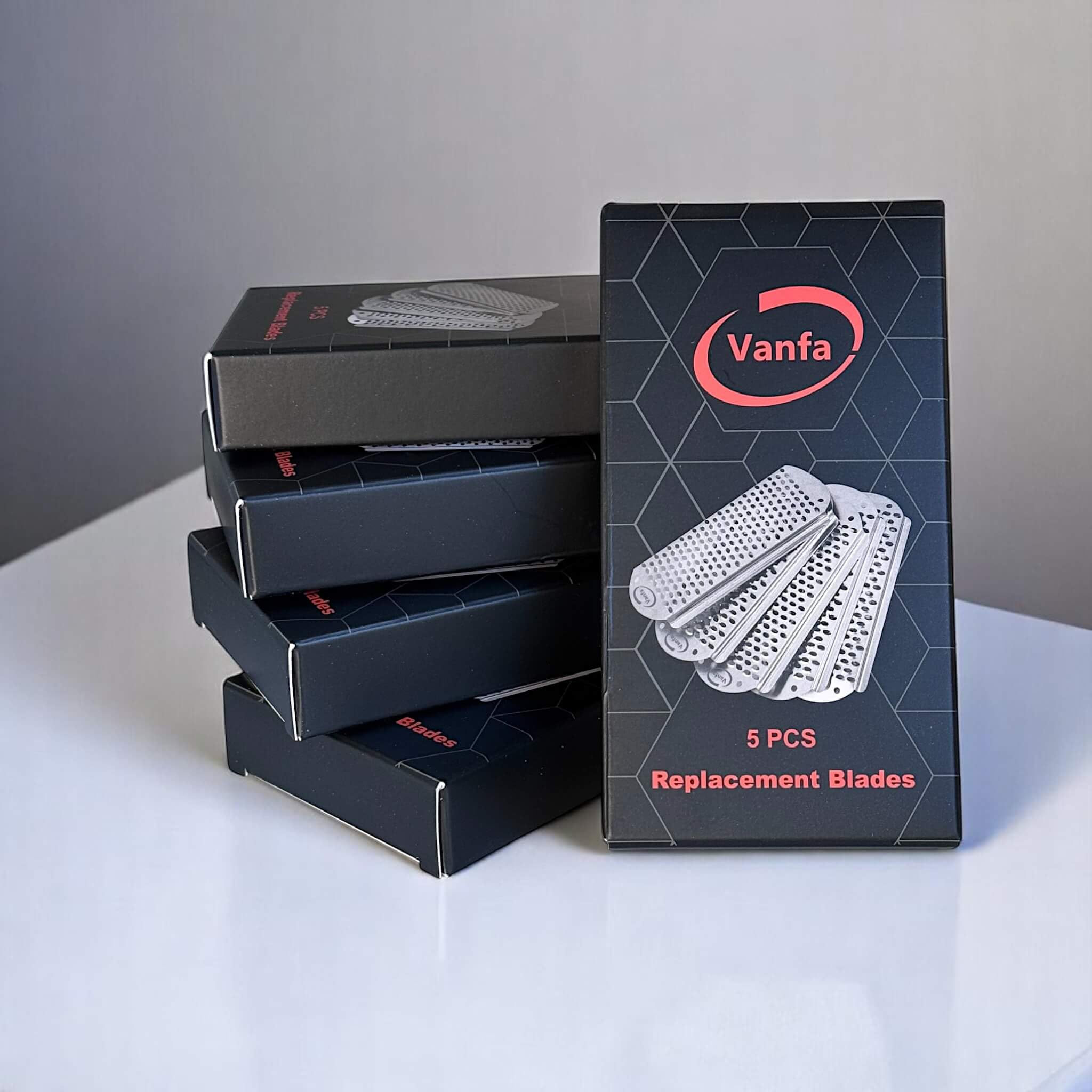 Vanfa Lame di ricambio #79018 per pedicure lima piedi scrubber rimozione calli (confezione da 25)