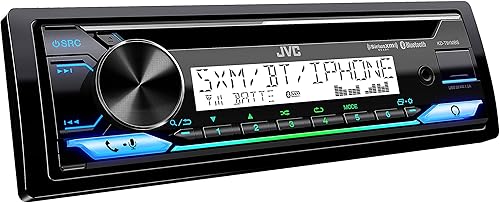 Miniatura 2 de JVC KD-T91MBS - Receptor de coche y marino con CD Bluetooth, USB, SiriusXM Ready, Tienda Alexa, PCB recubierto de conformidad