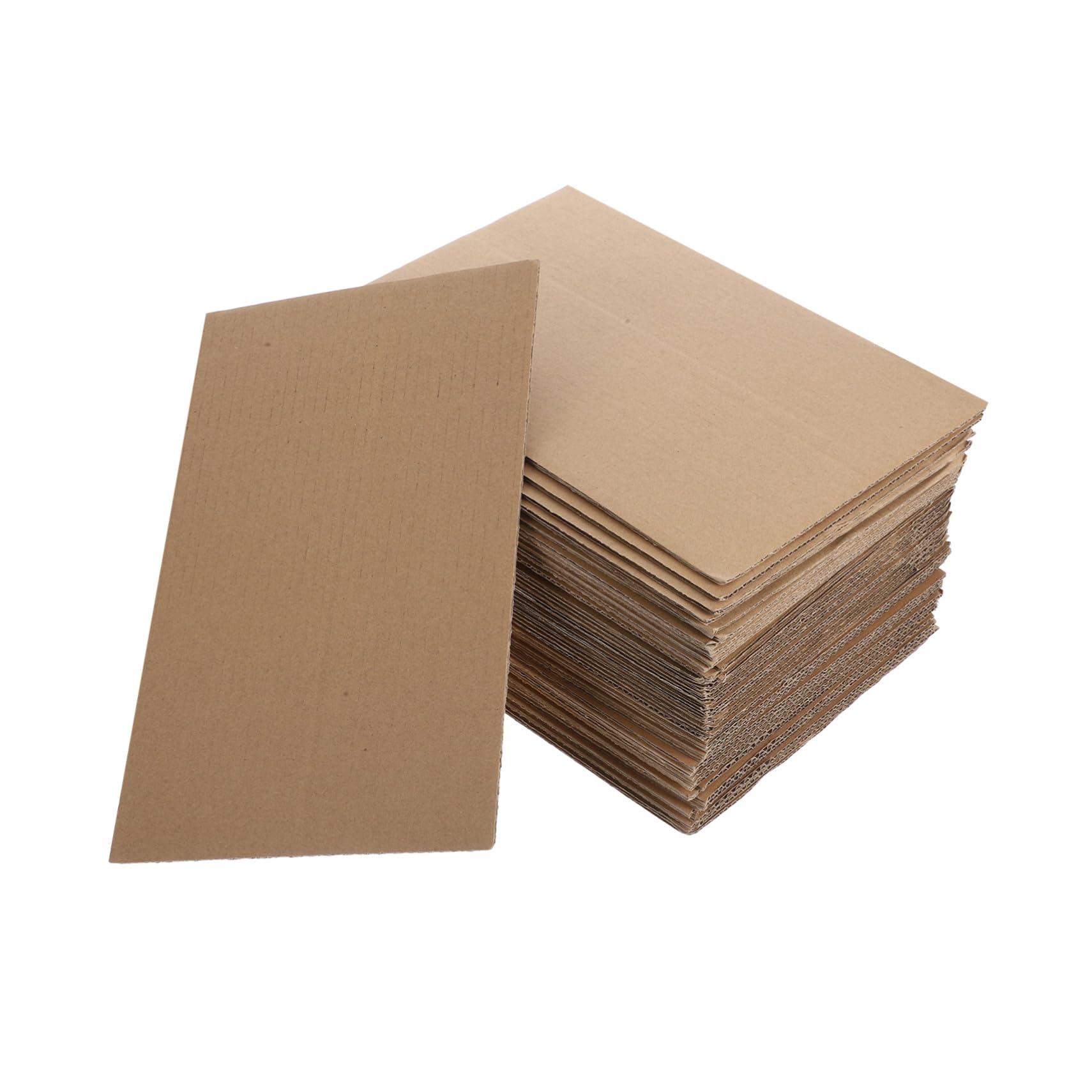 UKCOCO Protection Renforcée pour Boîtes D'emballage Lot de 50 Pièces pour Déménagement 50 Feuilles de Calage en Carton Ondulé et Organisation Facile et Colis