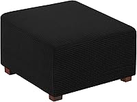 Vista 11 de Flamingo P 1 pieza de funda elástica para banco otomano, taburete de almacenamiento plegable, protector de muebles, funda rectangular suave