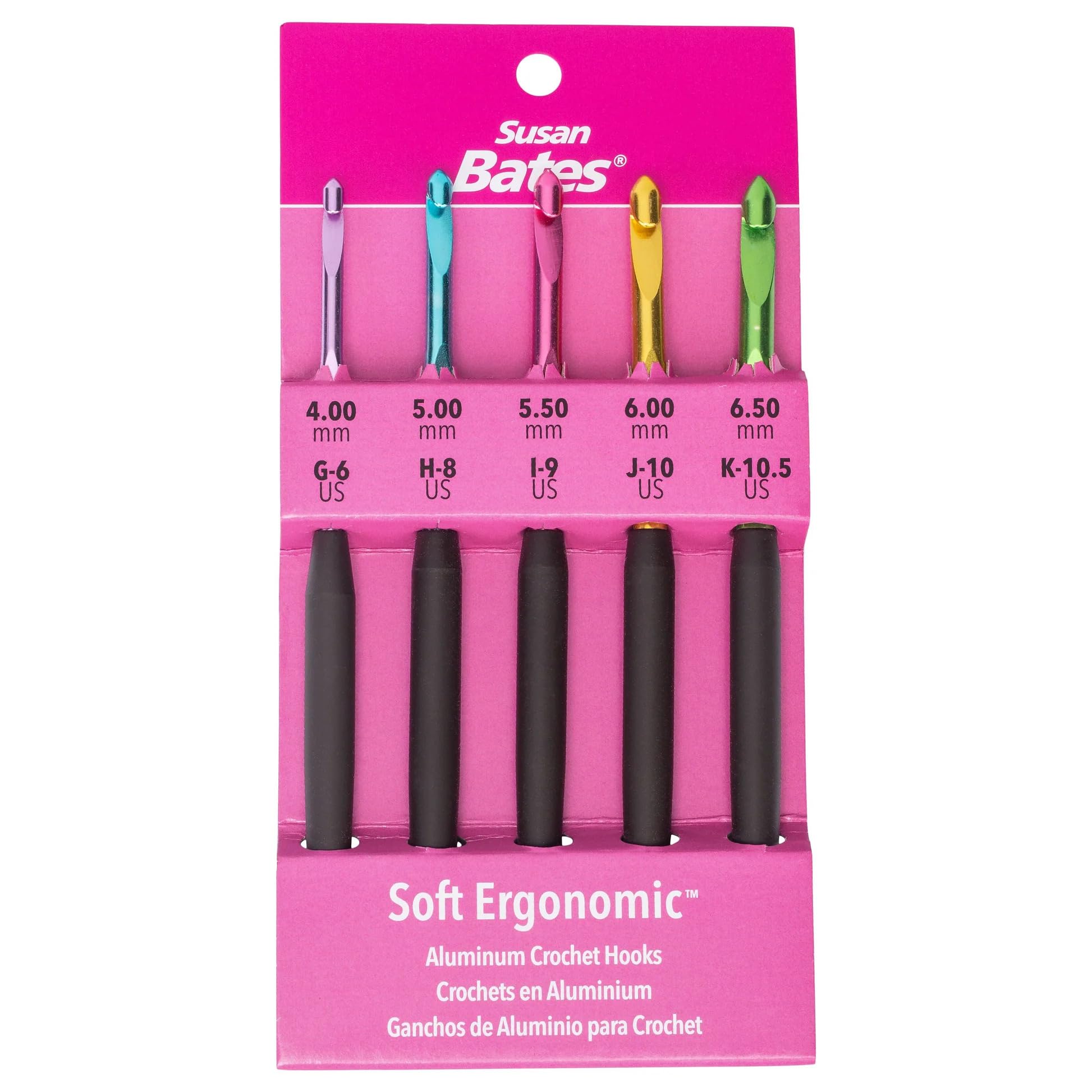 Susan Bates Soft Ergonomic Set G,H,I,J,K