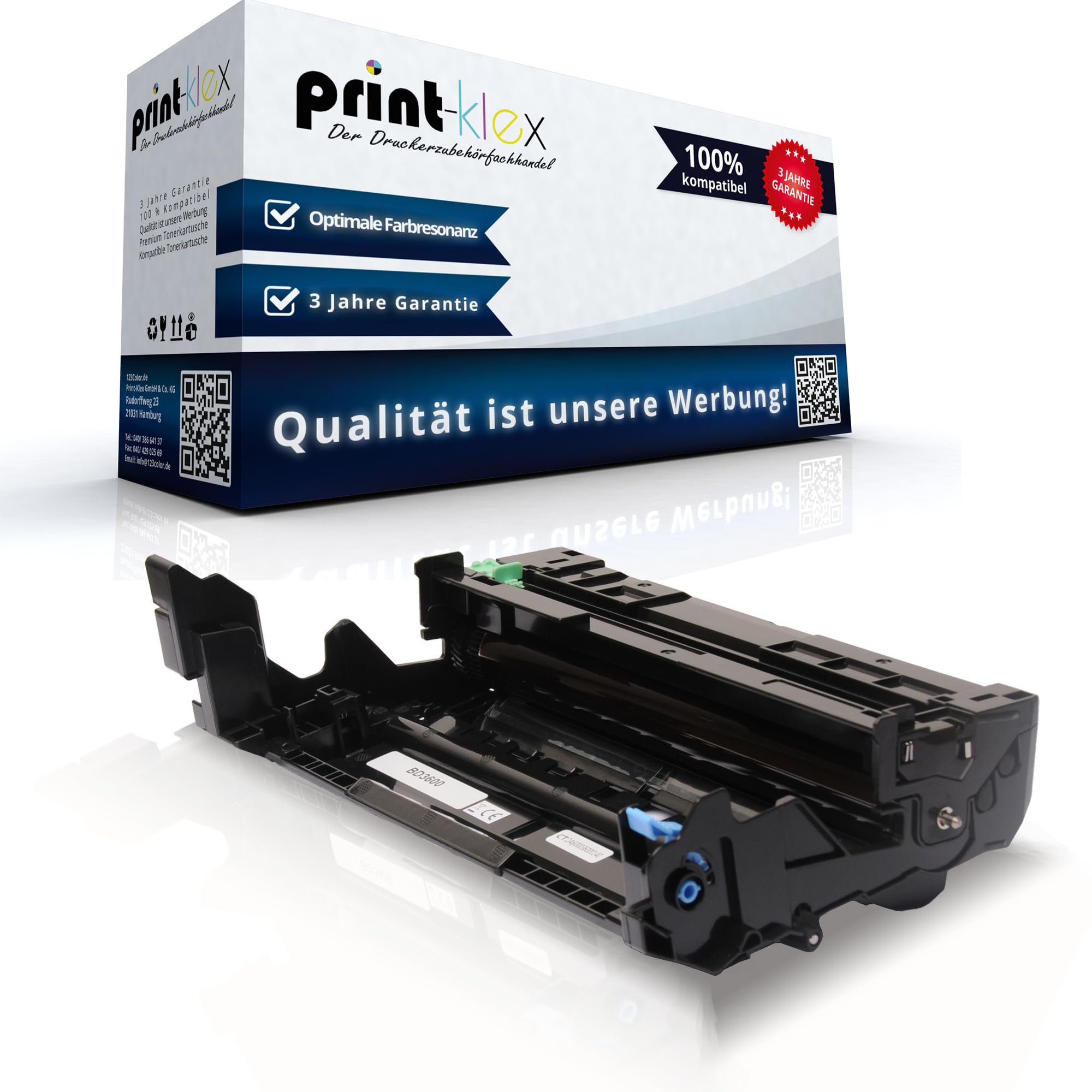 4X Print-Klex Tonerkartusche kompatibel für Brother MFC-L 3740 CDN MFC-L 3740 CDW MFC-L 3740 CDW Eco MFC-L 3740 Series TN-248 TN 248 TN248 Schwarz Blau Rot Gelb BK CY MA YE- Office