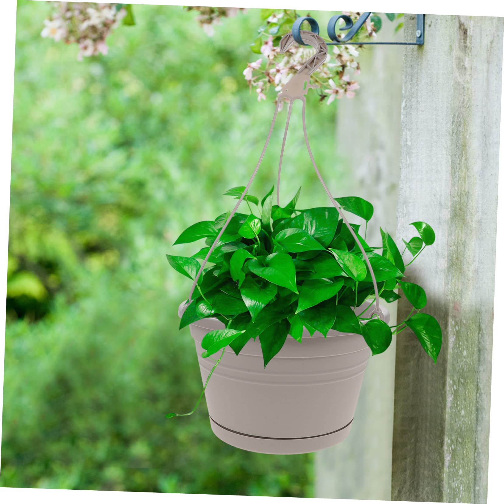 POPETPOP 3pezzi Sospesi Per Drenaggio Fioriere Appendere Per Balcone e Decorazione Ed Facili Installare