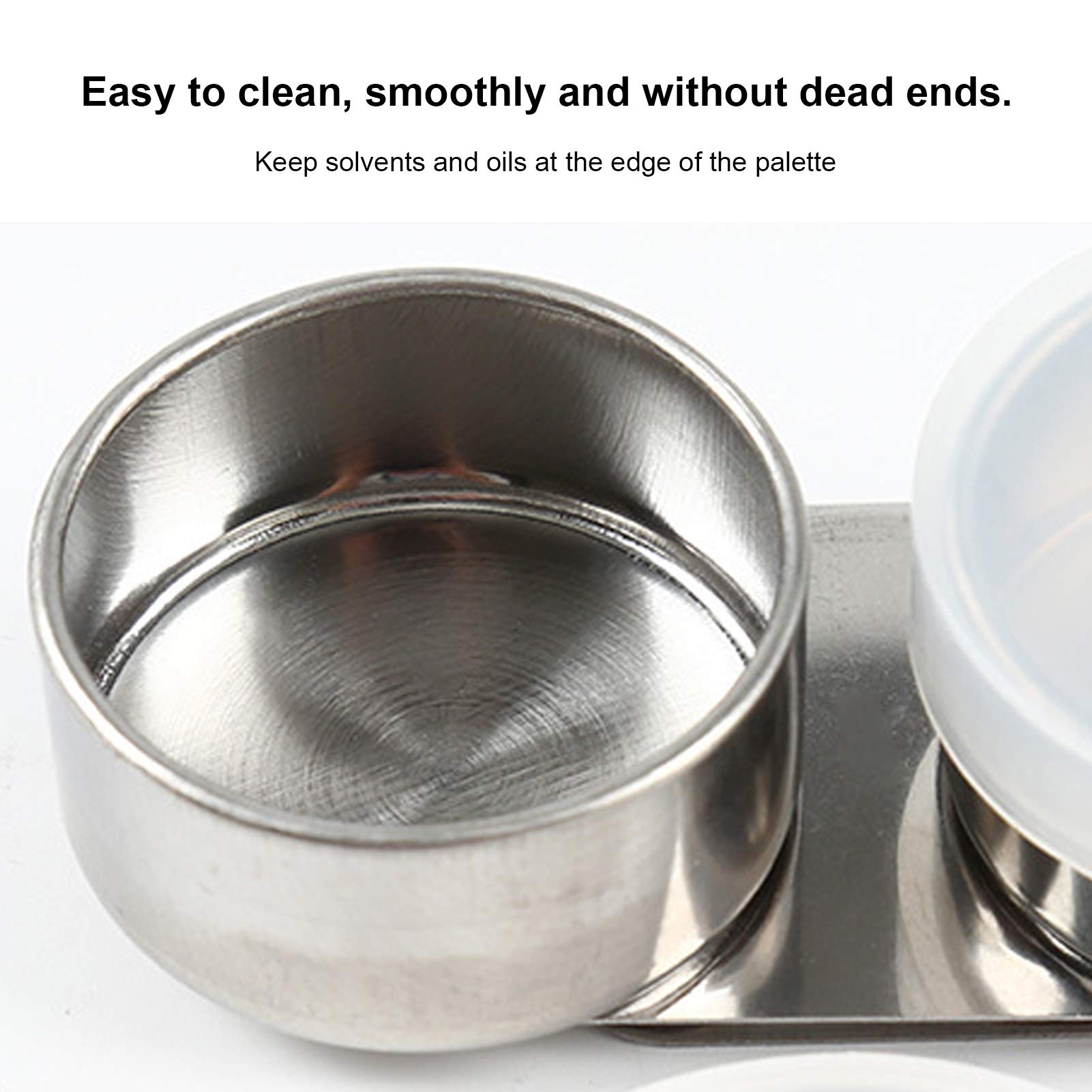 Vaso Per Pittura A Olio In Acciaio Inossidabile Con Grande