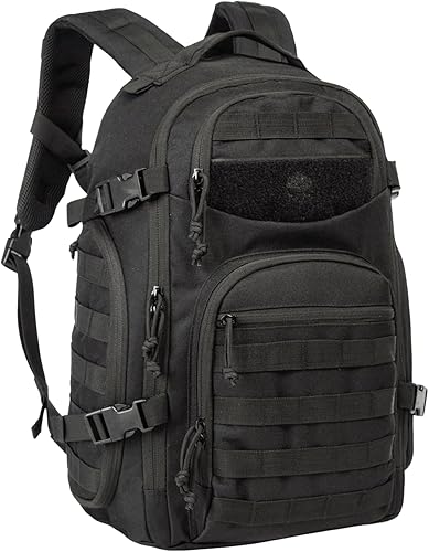 Mochila táctica para computadora portátil, mochila militar para hombre, mochila táctica negra, Tac0006black, Moderno