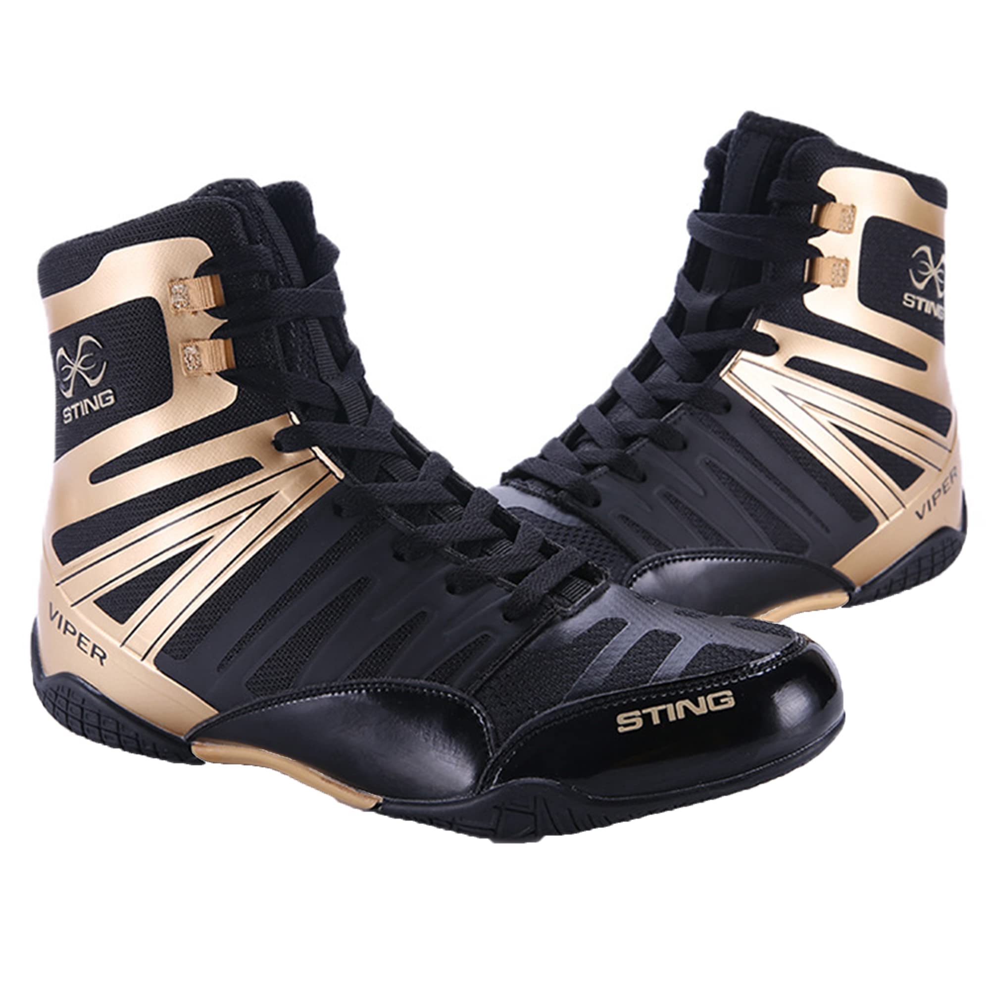 Męskie Buty bokserskie Damskie Buty zapaśnicze Trening fitness Buty bokserskie Oddychające lekkie,B,42 EU